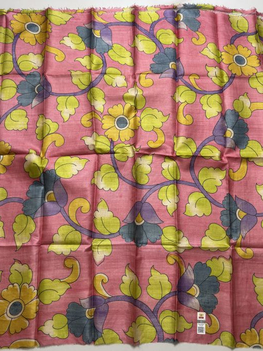 Unstitched Tussar Silk Blouse Fabric