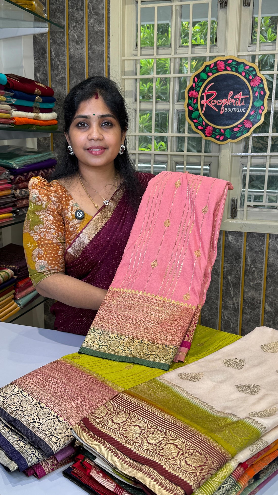 Comment “link” to get the direct 🔗 

Semi Georgette Saree with Khaddi borders

✨ Book online throug