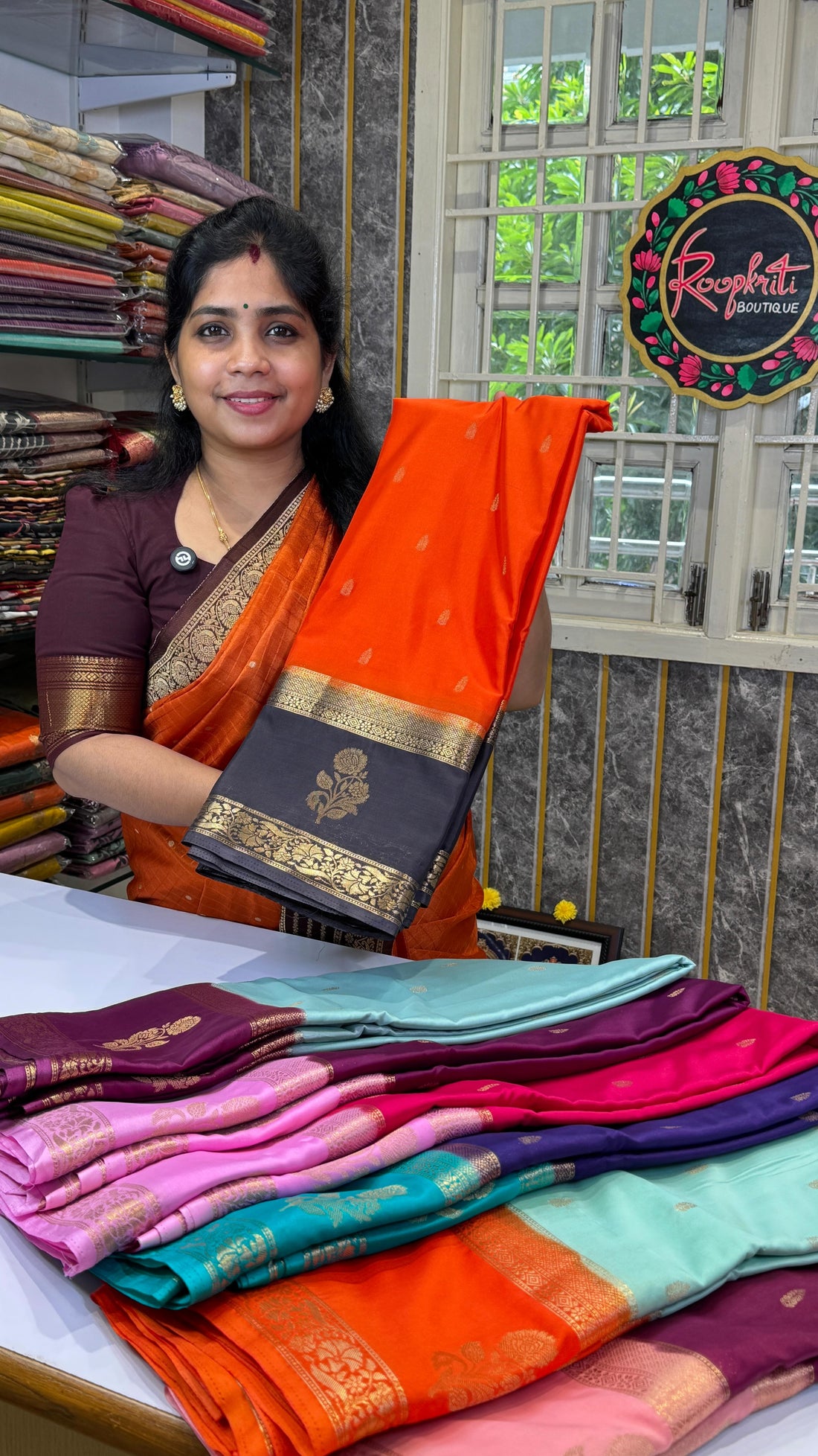 Comment “link” to get the direct 🔗 

Semi Mysore Silk Saree

✨ Book online through our website — ww