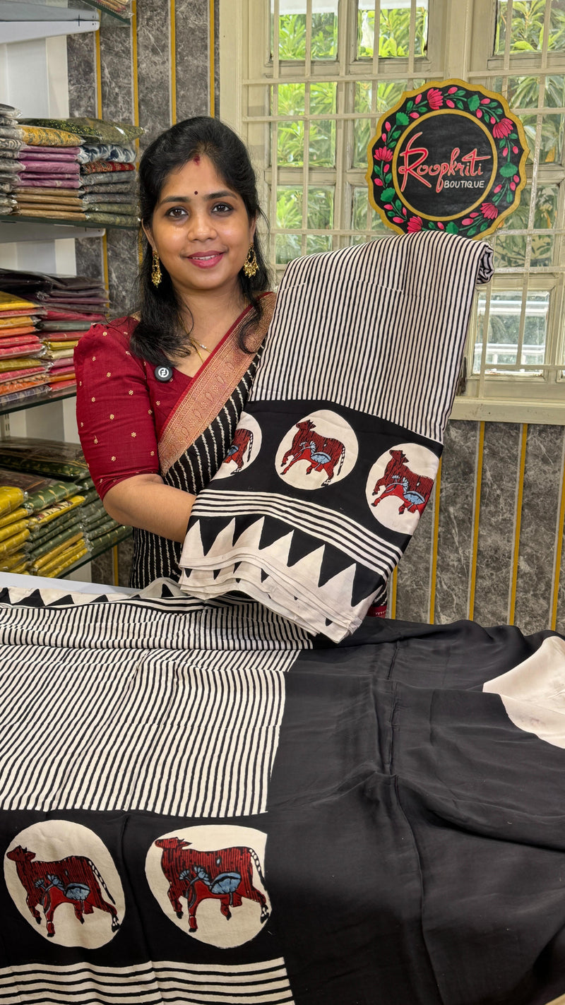 Comment “link” to get the direct 🔗

Structured geometric motifs on the body with intricate Pichwai