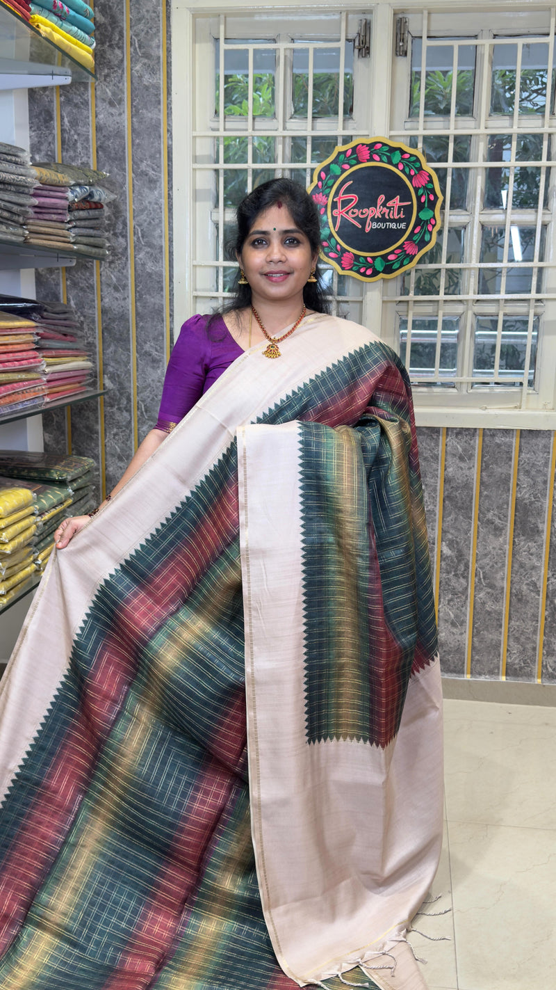 Comment “link” to get the direct 🔗 

Multi checks Semi Tussar saree

All these sarees are live in o