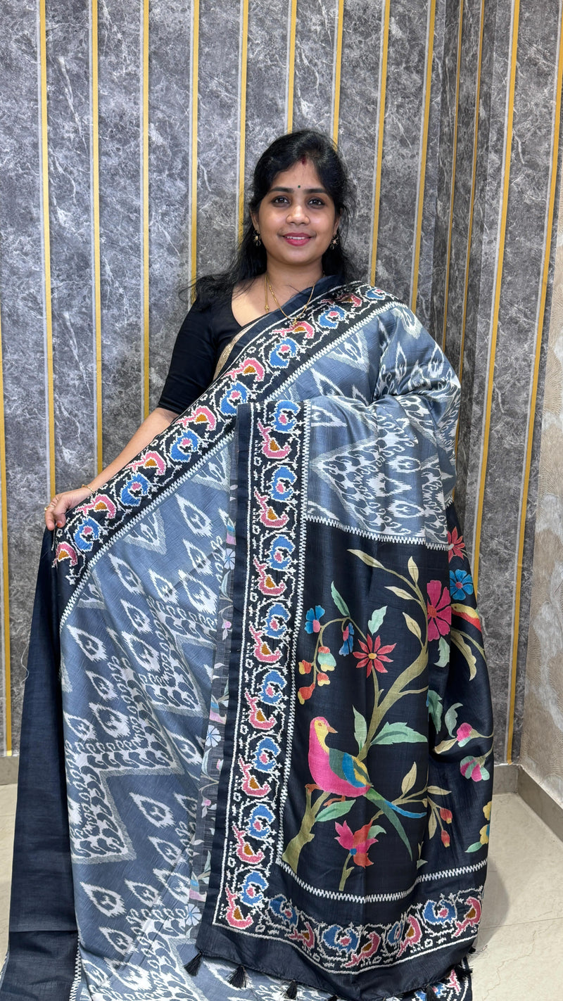 Comment “link” to get the direct 🔗 

Semi Tussar Saree with Petit Point Embroidery Work

✨ Book onl