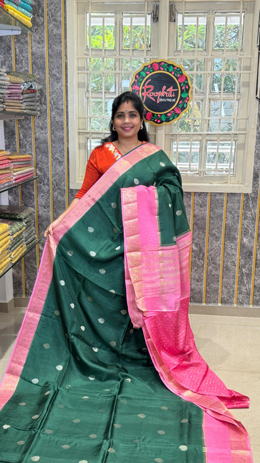 Semi Mysore Silk Saree

✨ Book online through our website — www.roopkritiboutique.com
 

📞 Contact: