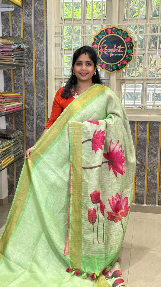 Digital Printed Kota Silk Linen Saree

✨ Book online through our website — www.roopkritiboutique.com