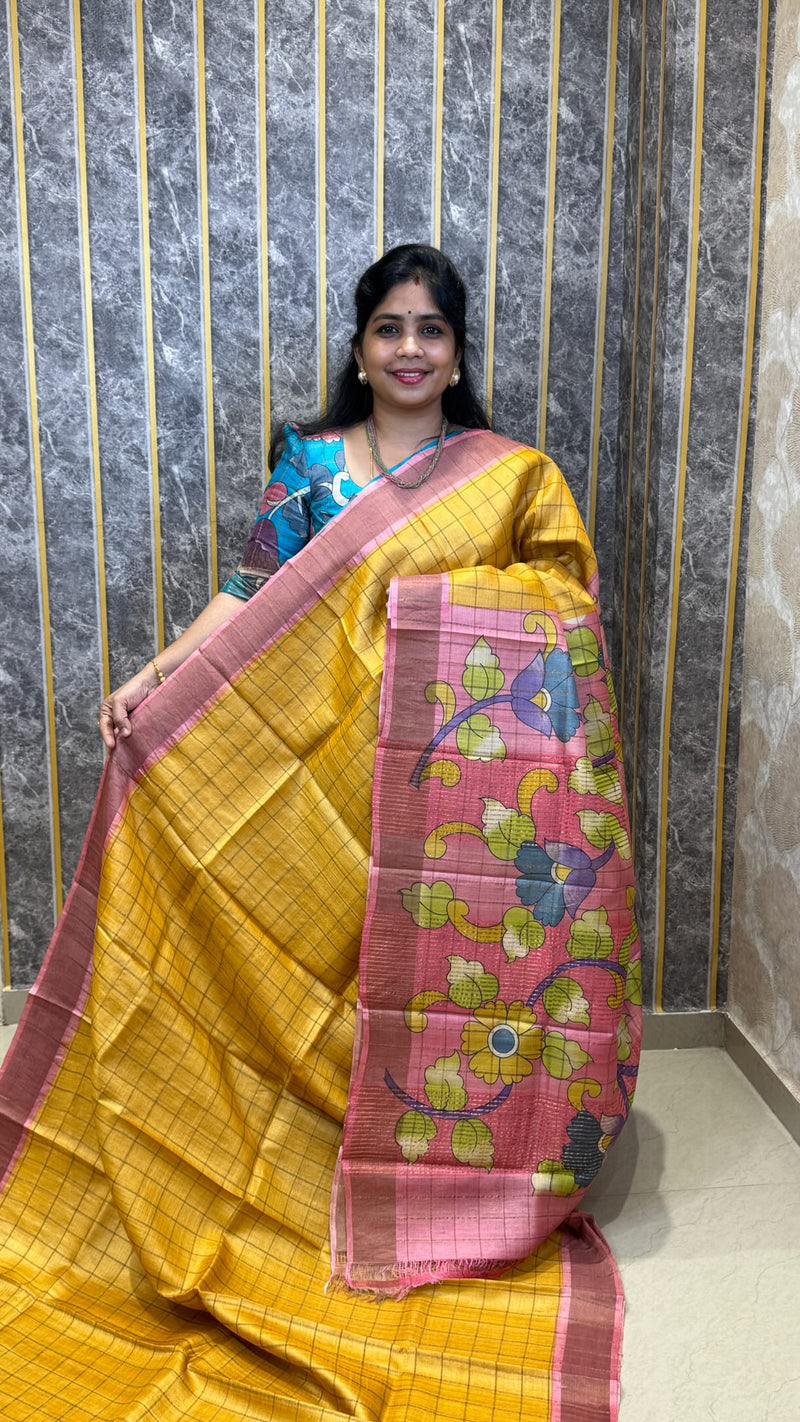Comment ”Price”to get the direct purchase link 

Handloom Pure Tussar Silk Saree

✨ Book online thro