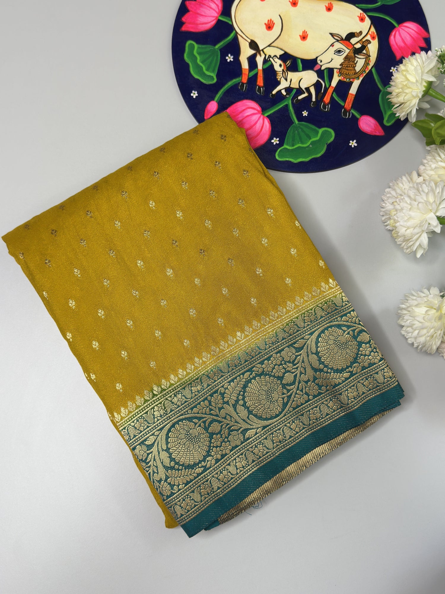 Semi Georgette Saree