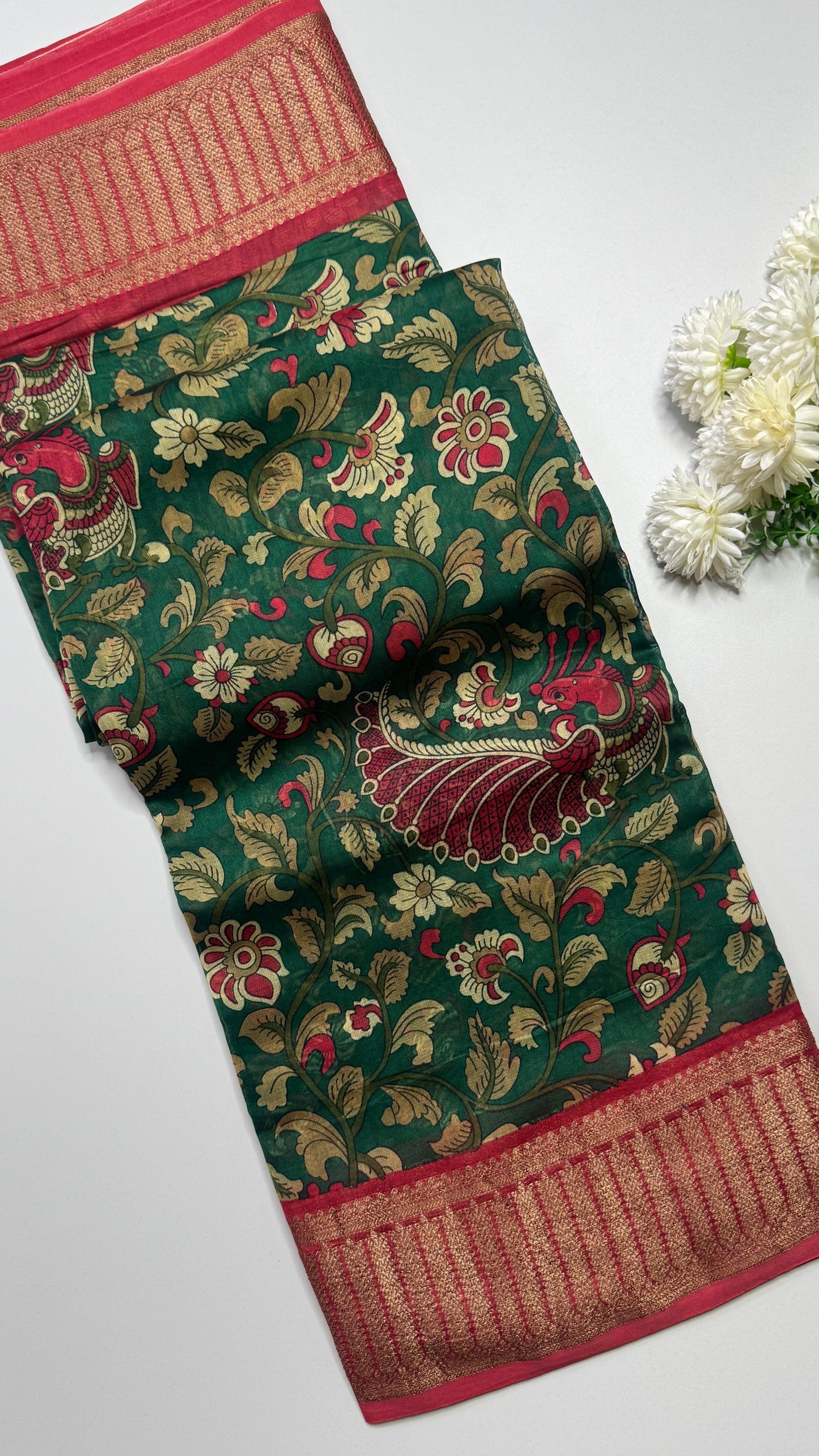 Chanderi Butter Silk Saree