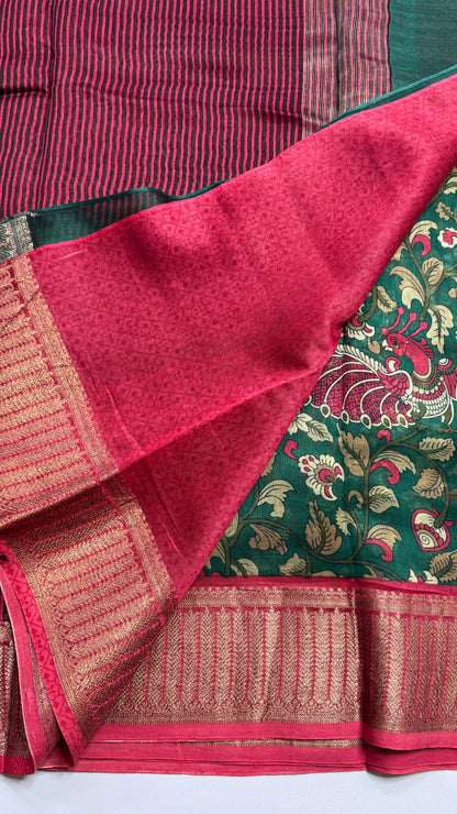 Chanderi Butter Silk Saree