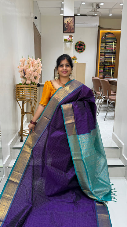 Pure handloom Lakshadeepam Silk cotton saree