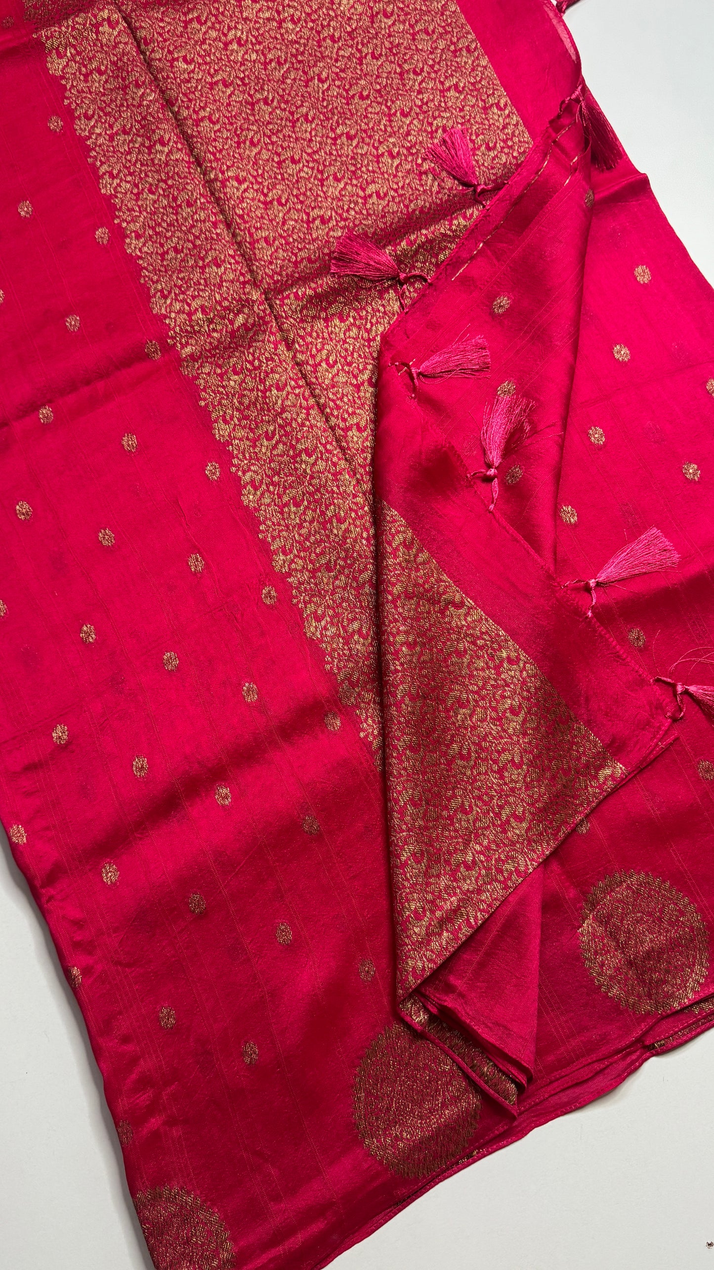 Tussar Georgette Saree with Motifs Border