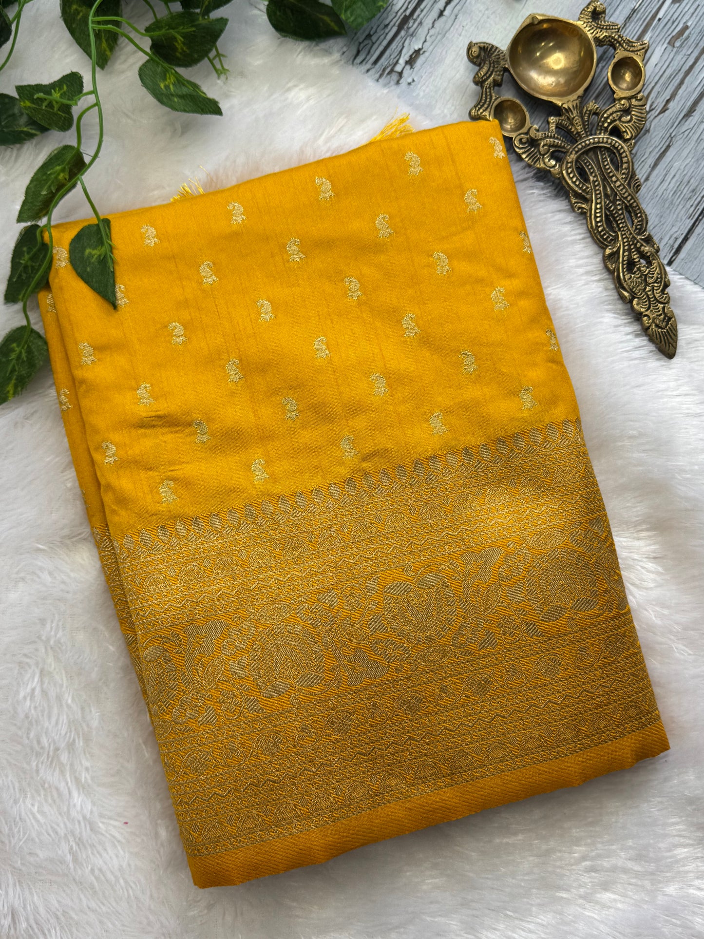 Semi Tussar soft silk saree