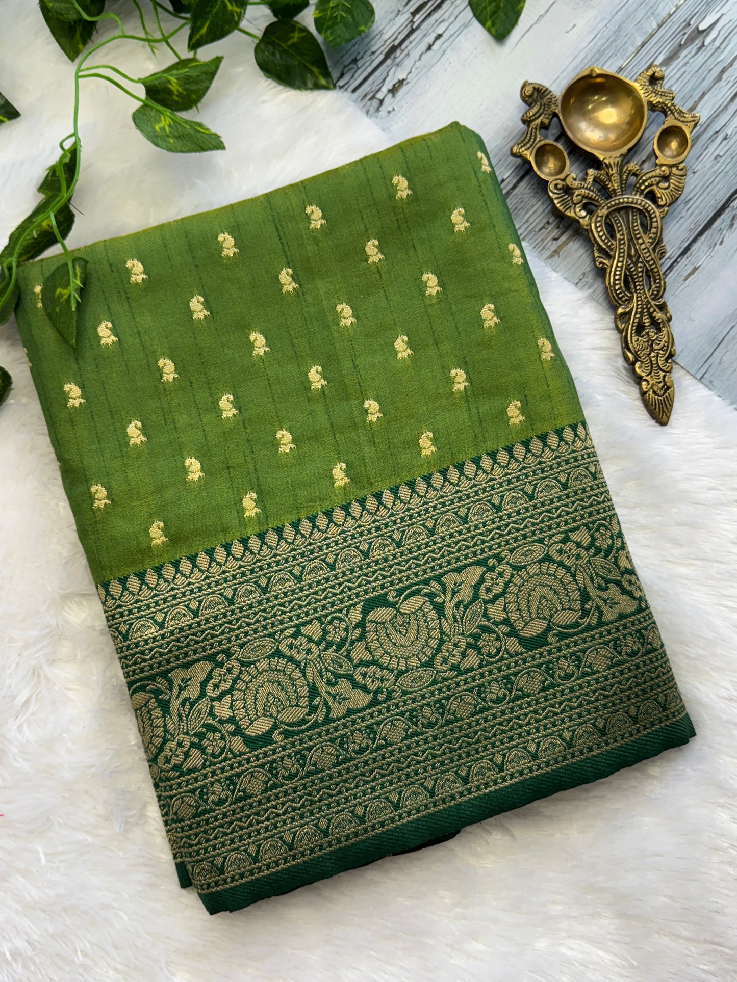 Semi Tussar soft silk saree