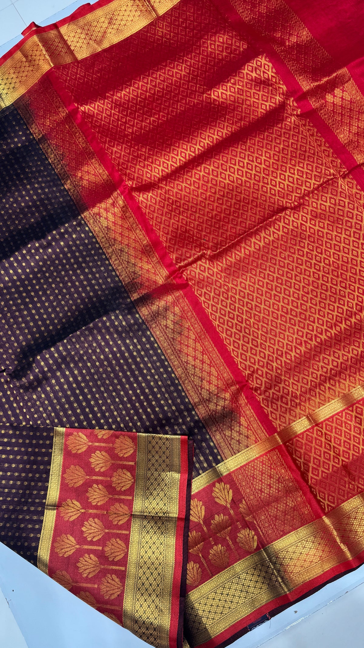 Thousand Buttas Pure Silk Cotton Saree