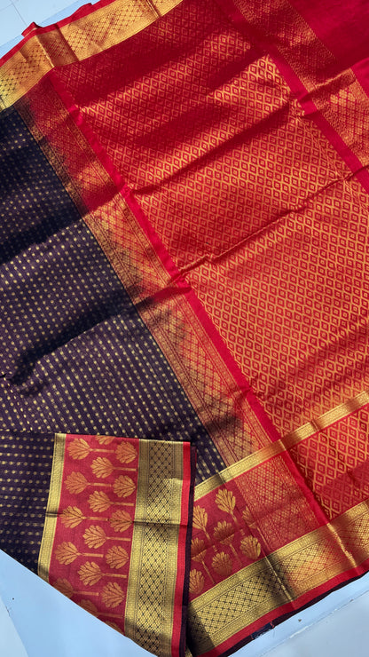 Thousand Buttas Pure Silk Cotton Saree