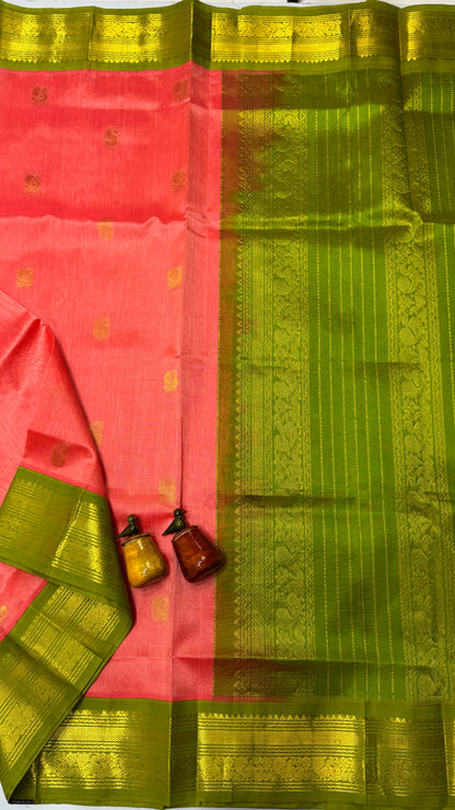 Pure Silk Cotton Saree