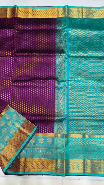 Thousand Buttas Pure Silk Cotton Saree