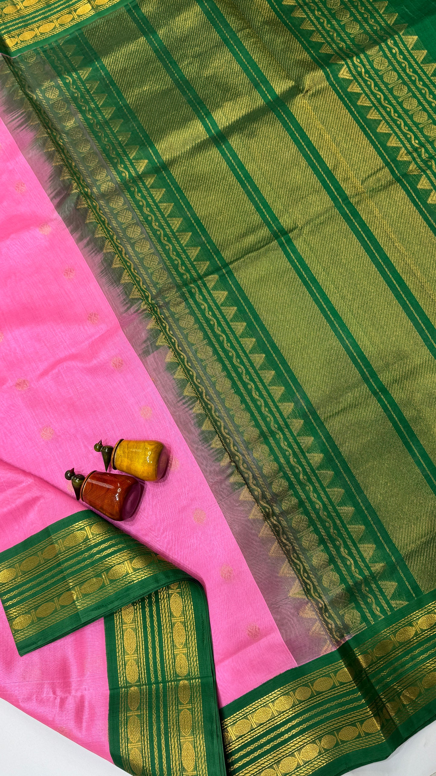 Buttas Pure Silk Cotton Saree