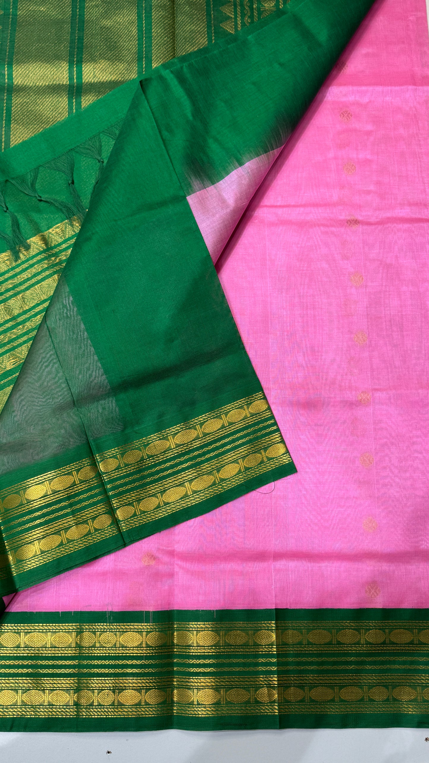 Buttas Pure Silk Cotton Saree