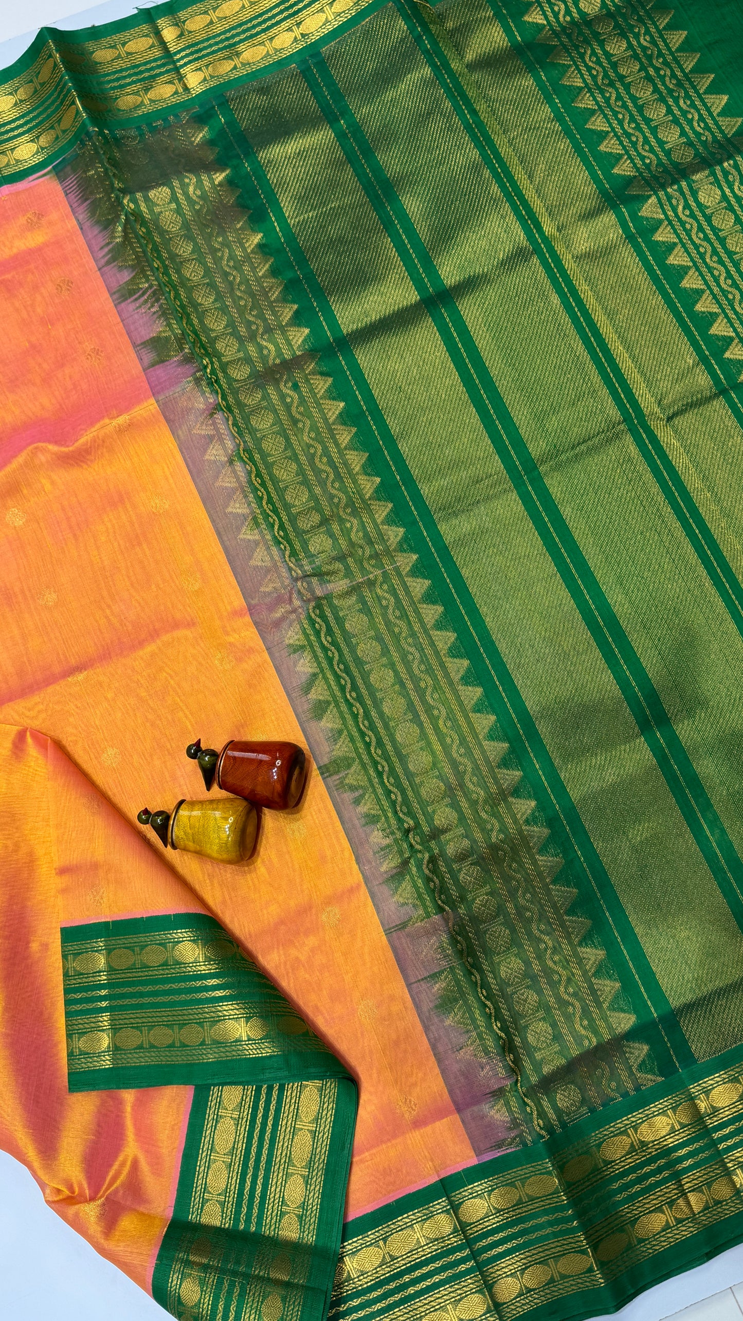 Buttas Pure Silk Cotton Saree