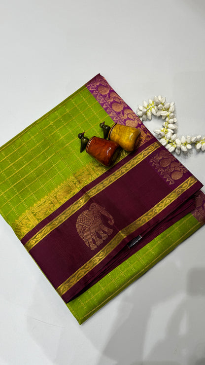 Pure Silk Cotton Saree