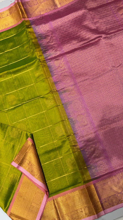 Mayil & Chakram Butta Pure Silk Cotton Saree
