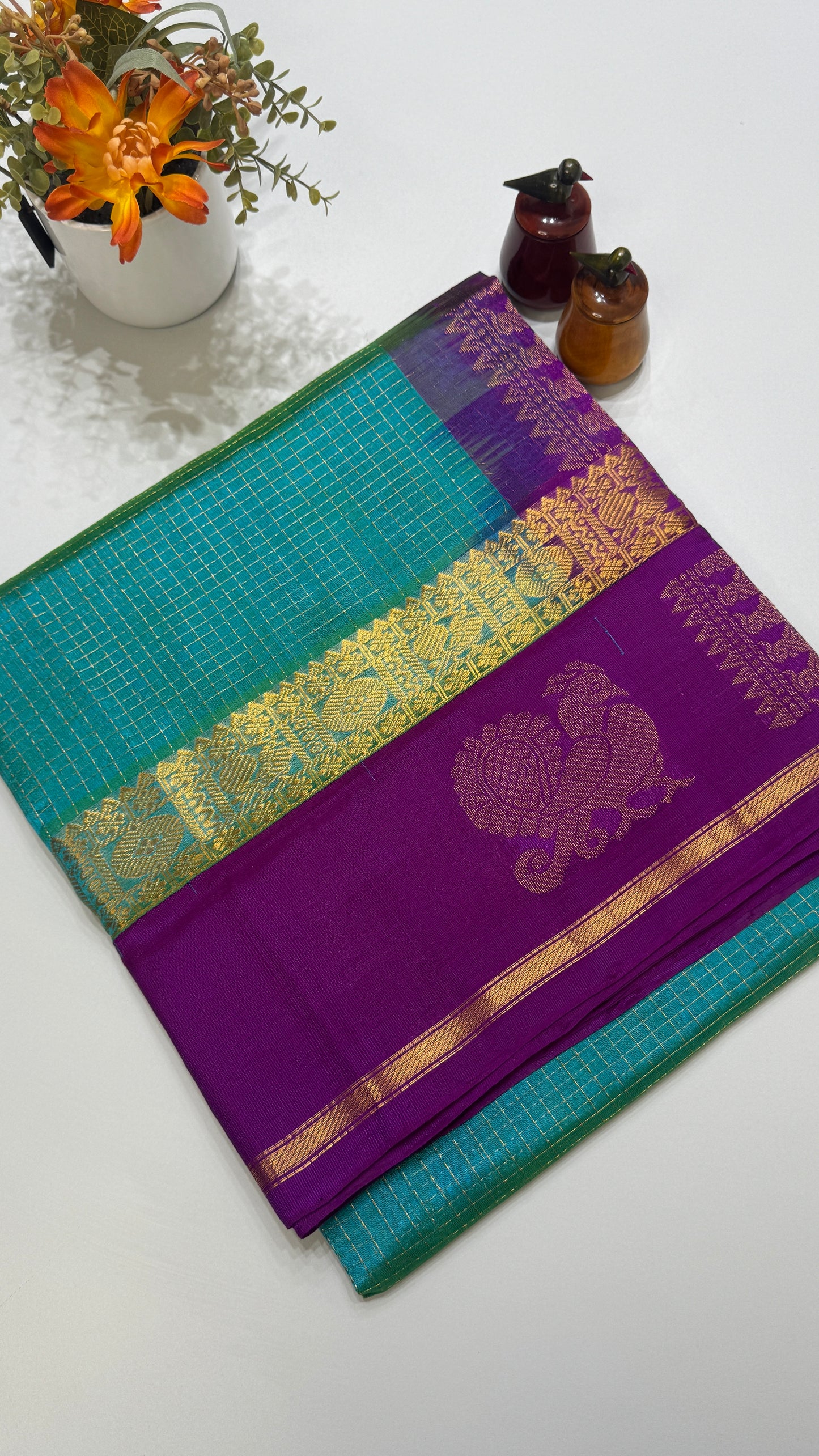 Pure Silk Cotton Saree