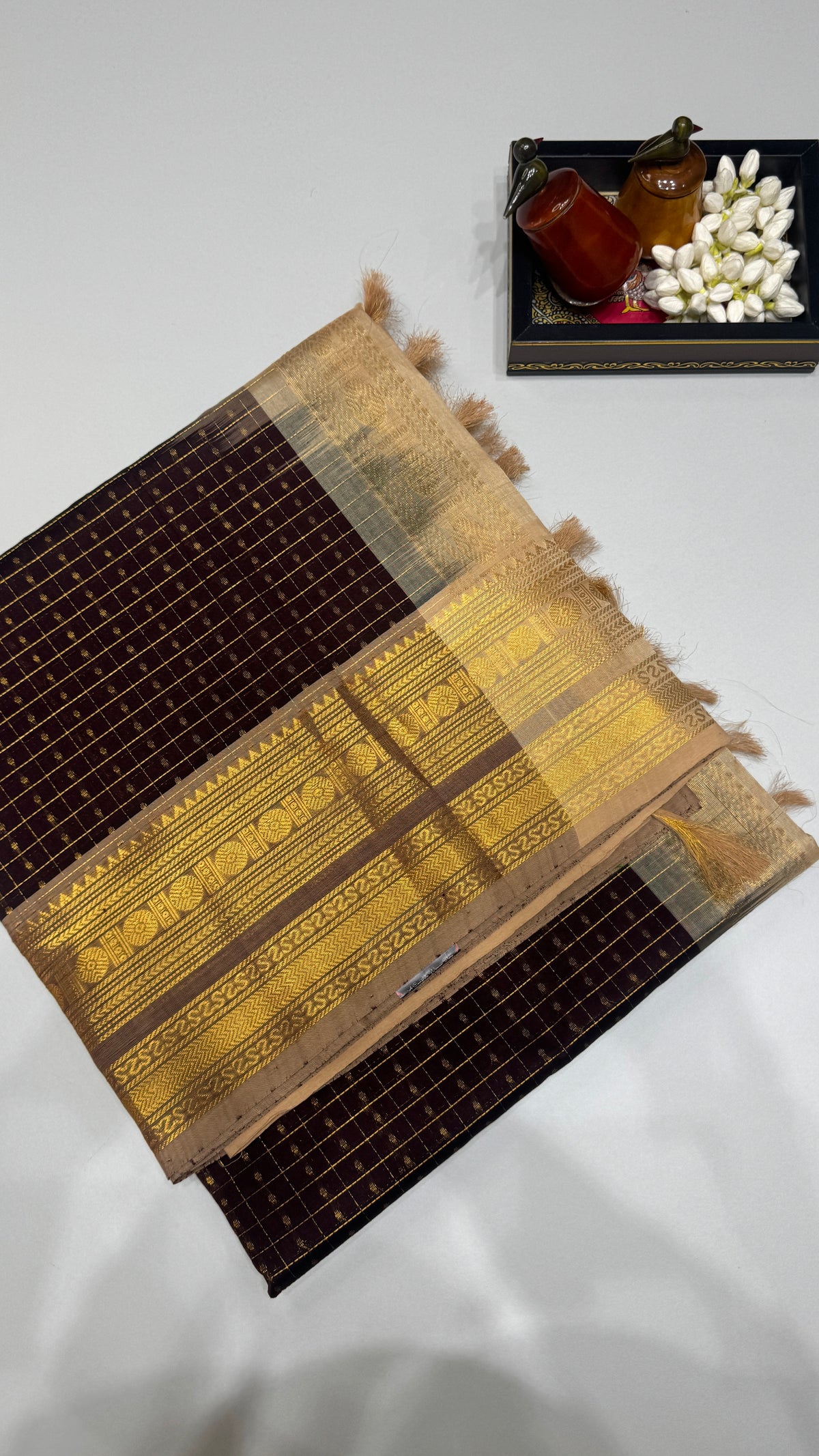Lakshadeepam Pure Silk Cotton Saree