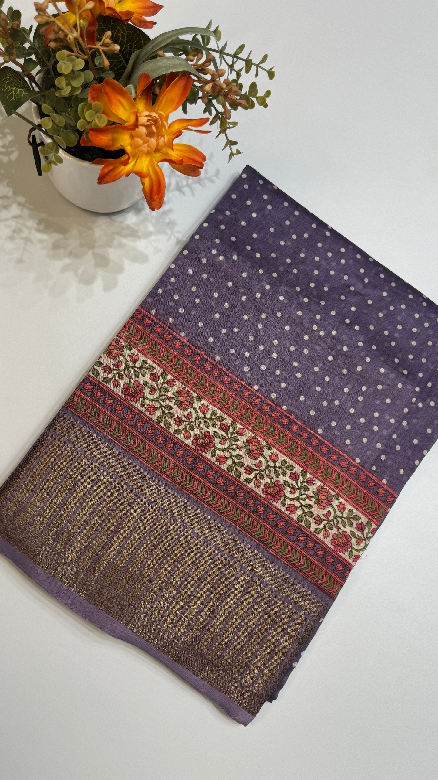 Chanderi Butter Silk Saree