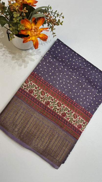 Chanderi Butter Silk Saree