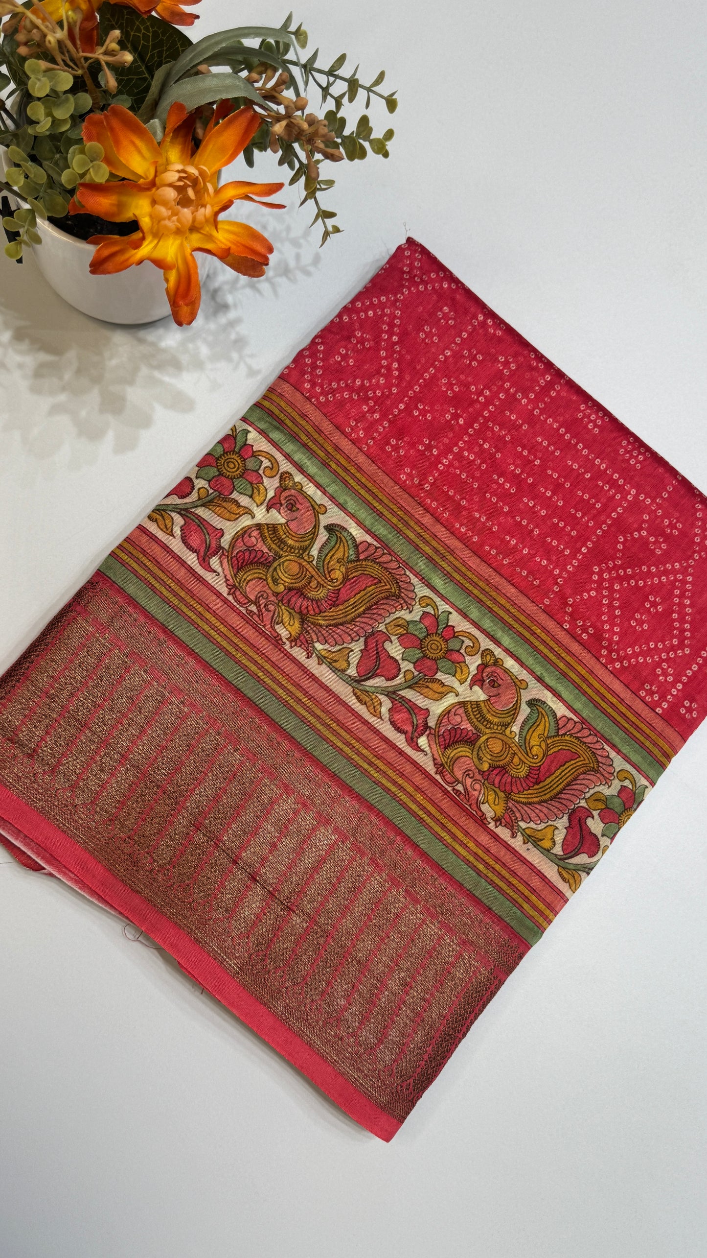 Chanderi Butter Silk Saree