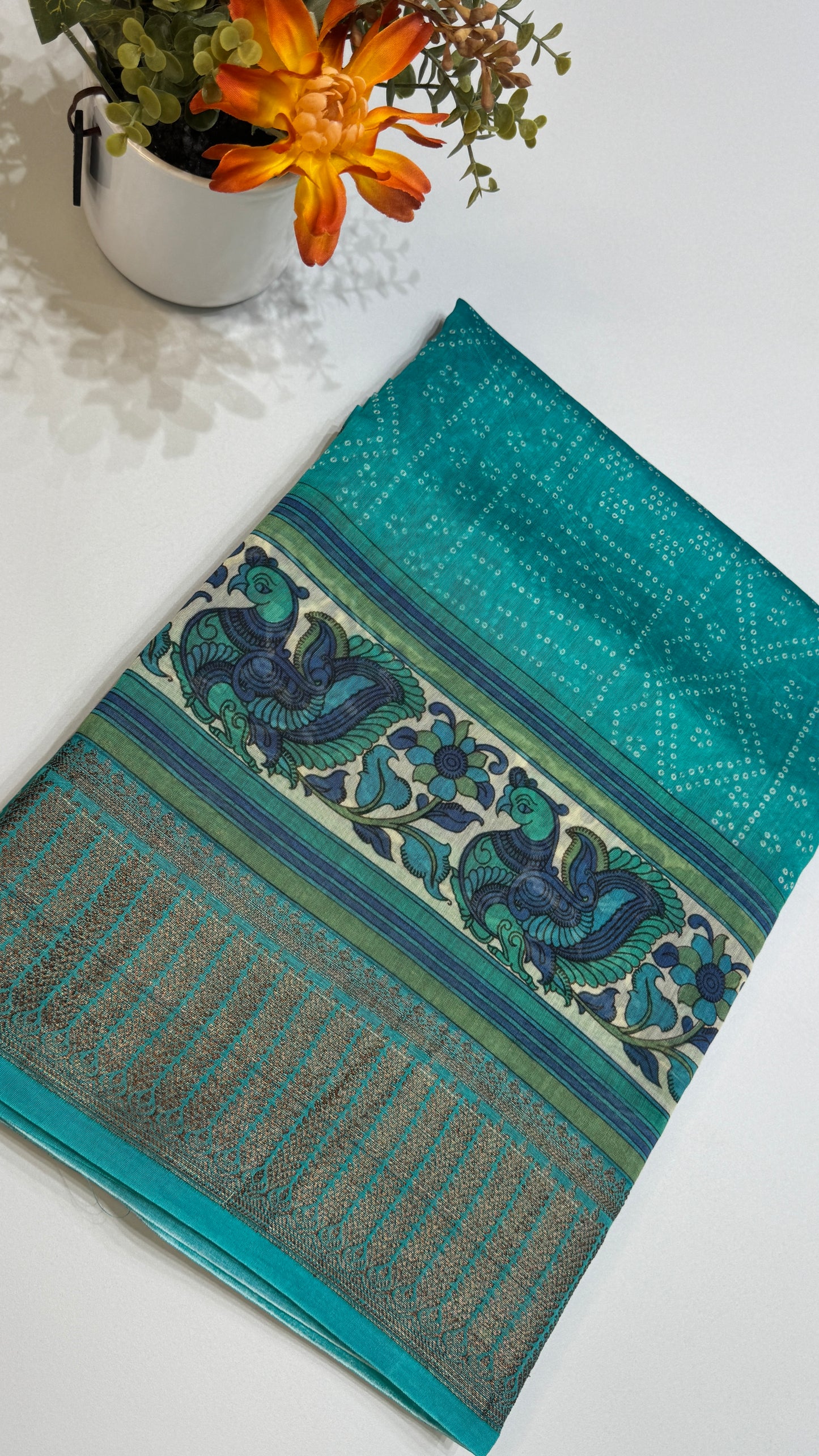 Chanderi Butter Silk Saree