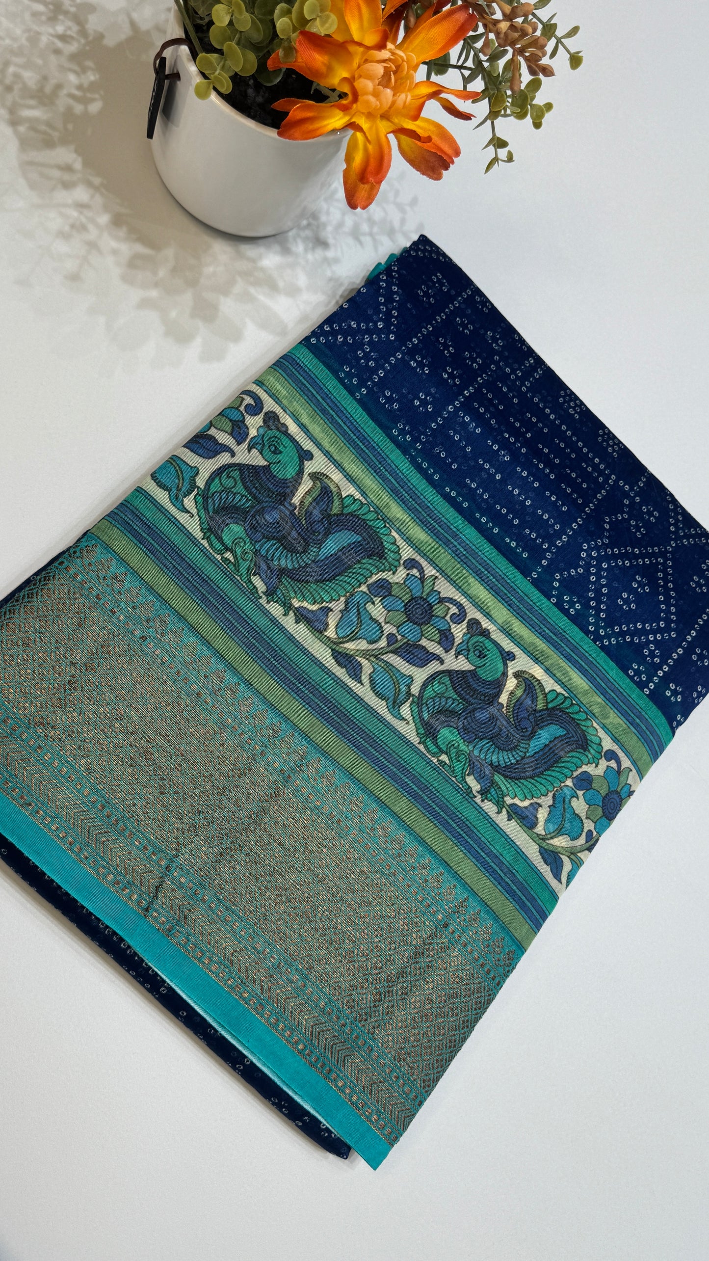 Chanderi Butter Silk Saree