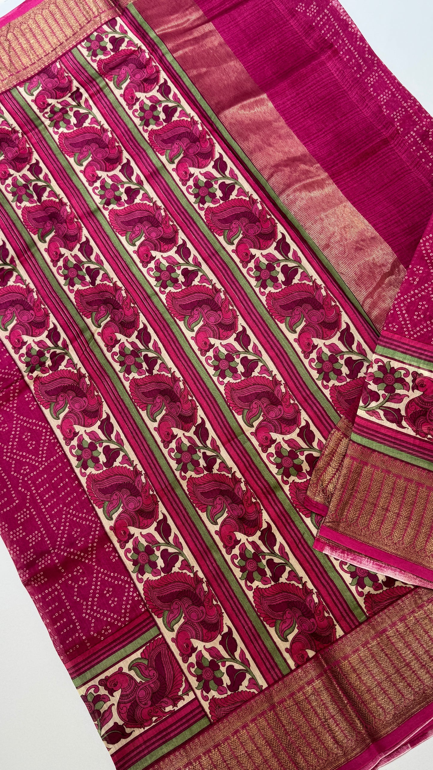 Chanderi Butter Silk Saree