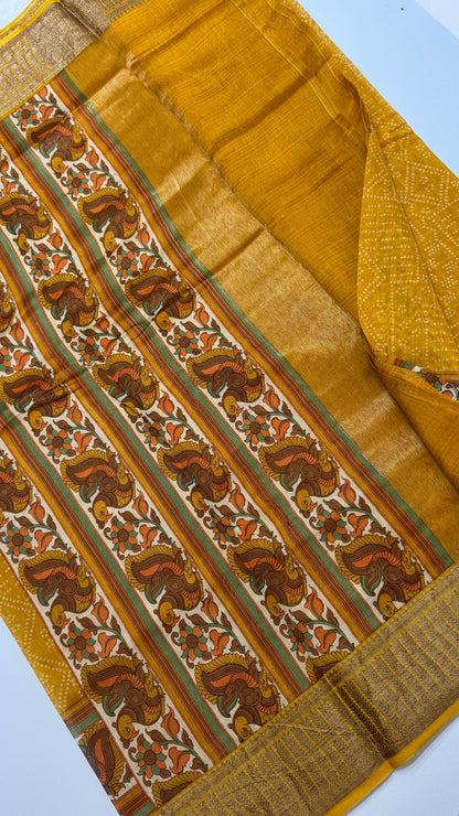 Chanderi Butter Silk Saree