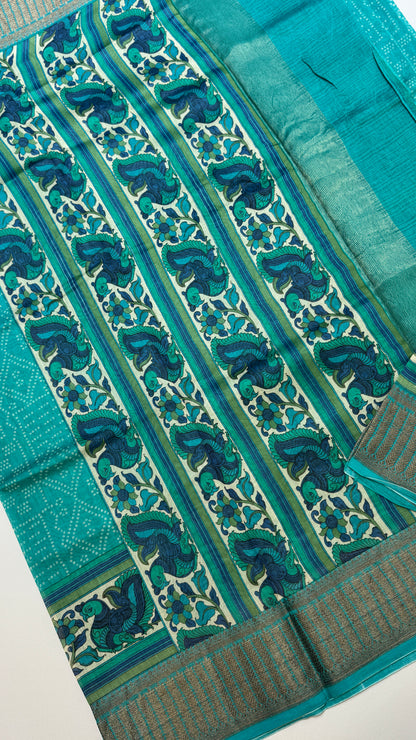 Chanderi Butter Silk Saree