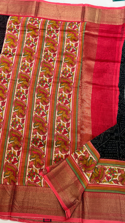 Chanderi Butter Silk Saree