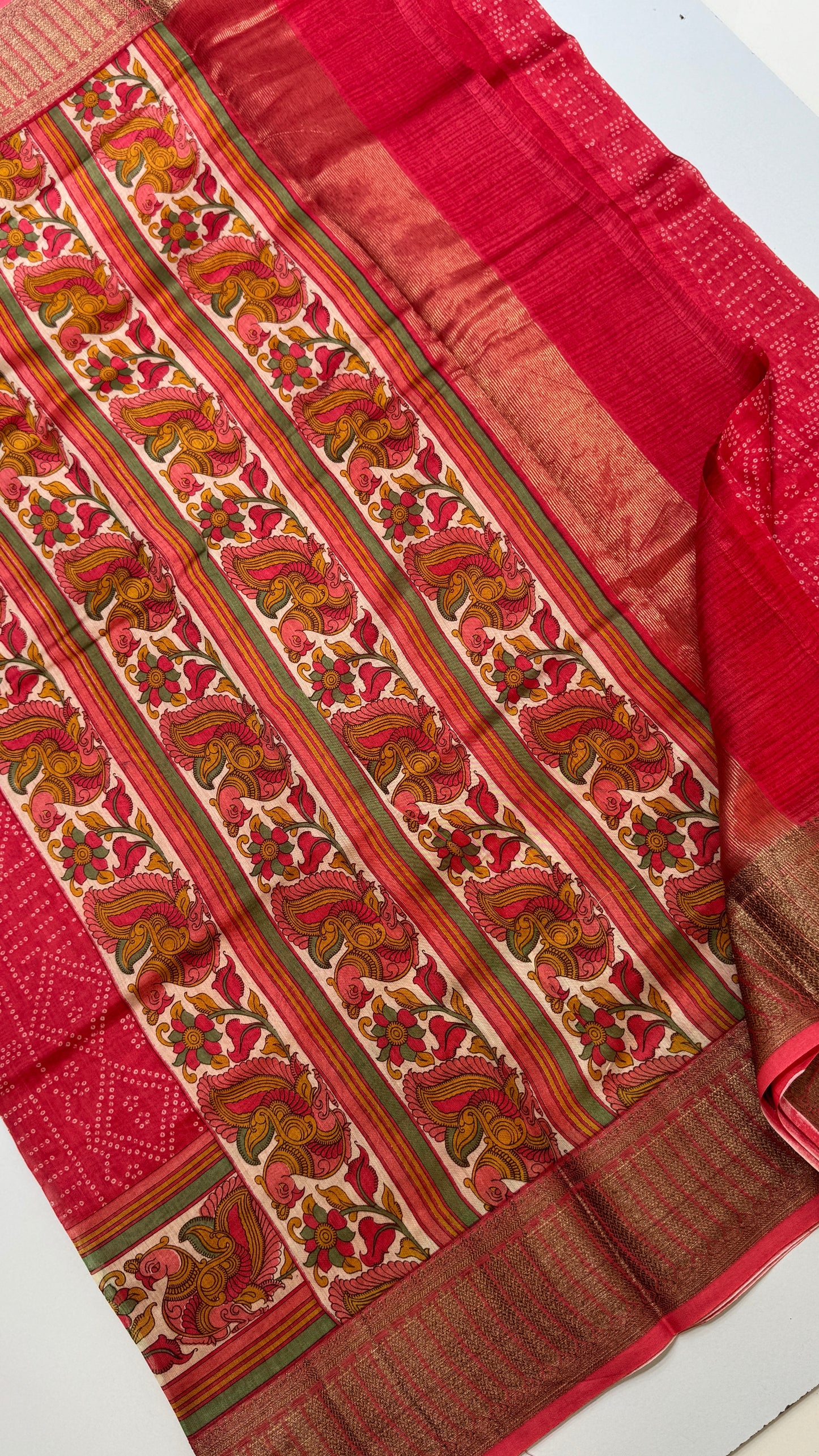 Chanderi Butter Silk Saree