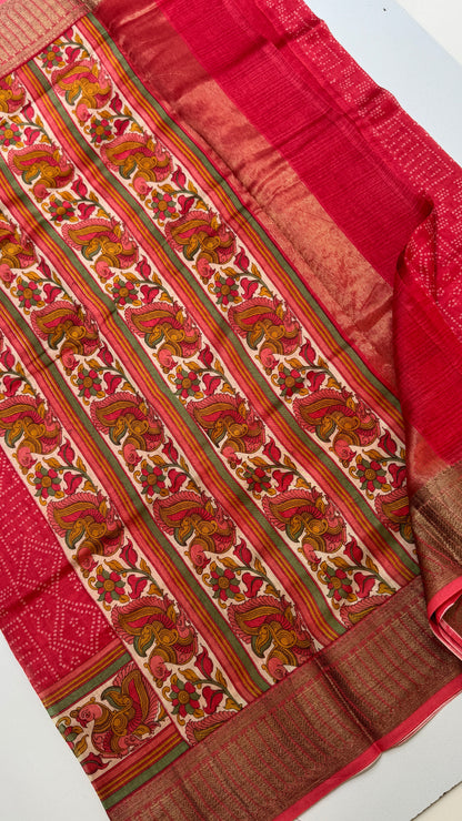 Chanderi Butter Silk Saree