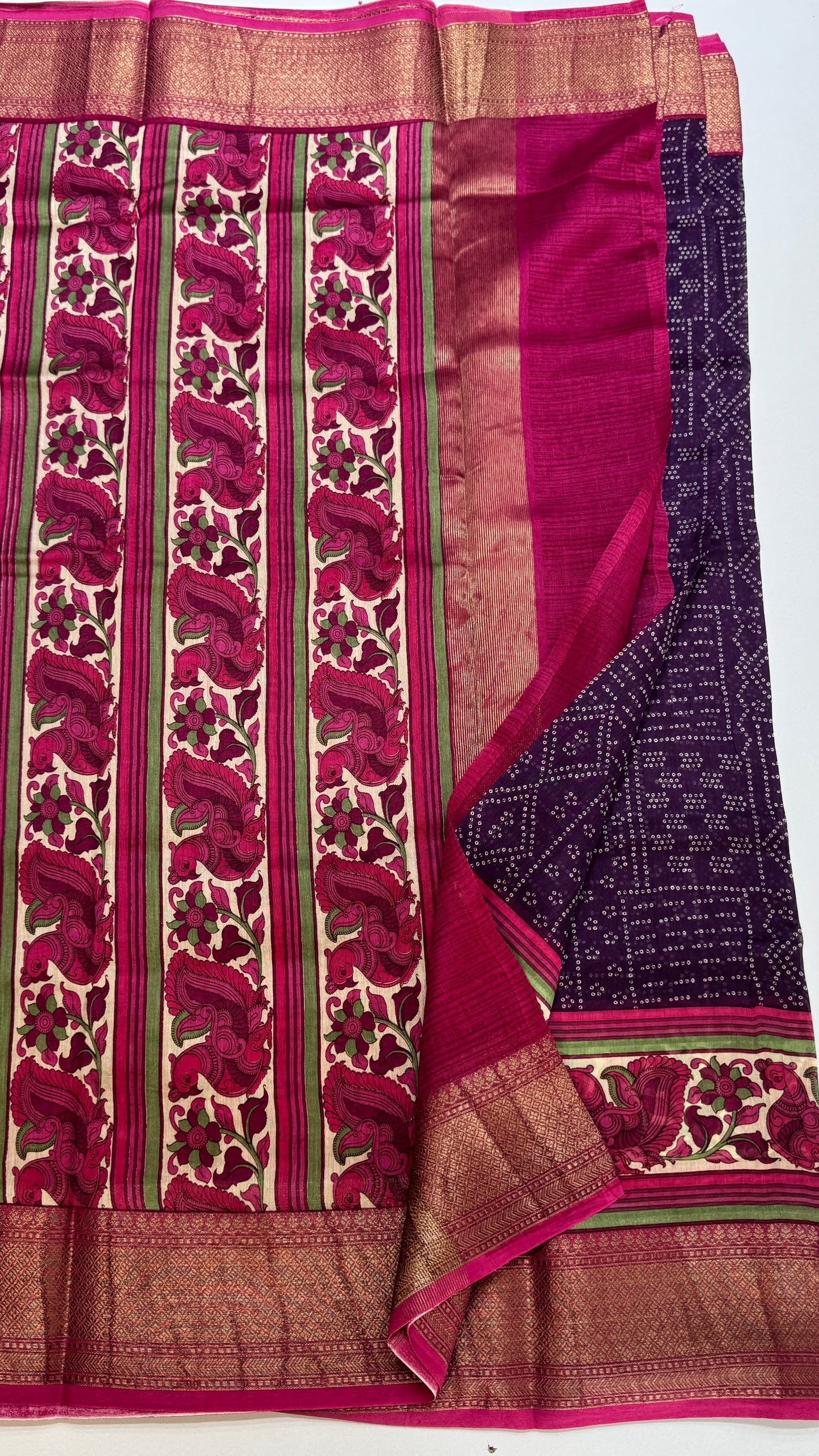 Chanderi Butter Silk Saree