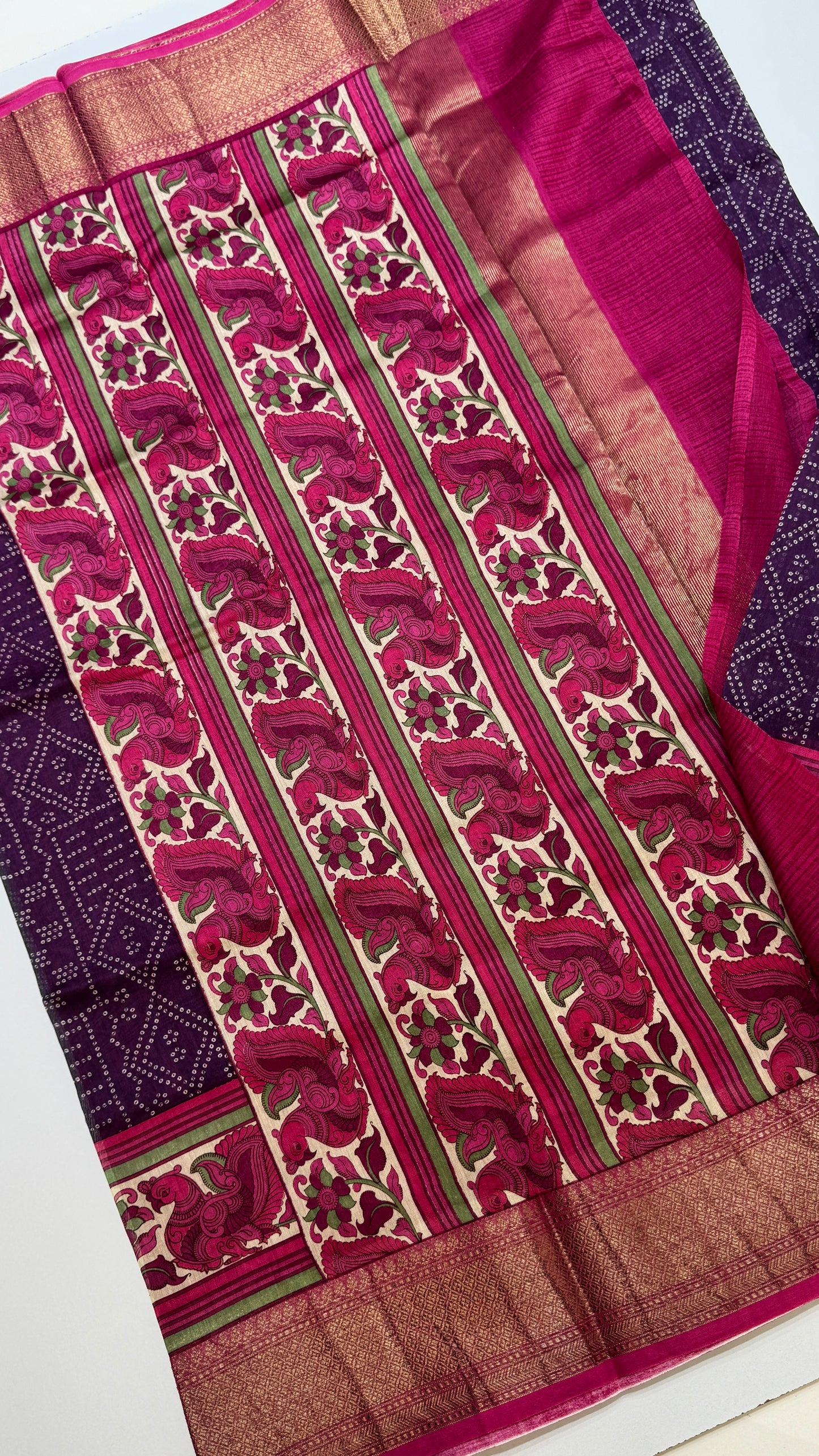 Chanderi Butter Silk Saree