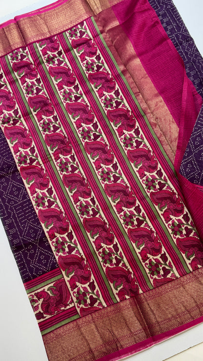 Chanderi Butter Silk Saree