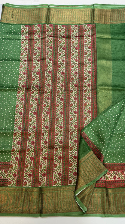 Chanderi Butter Silk Saree