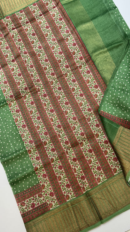Chanderi Butter Silk Saree