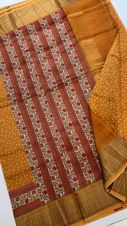 Chanderi Butter Silk Saree