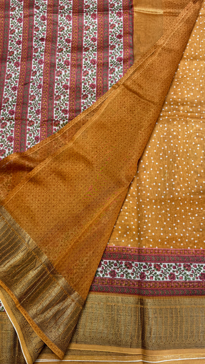 Chanderi Butter Silk Saree