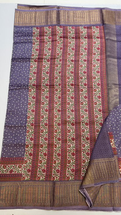 Chanderi Butter Silk Saree