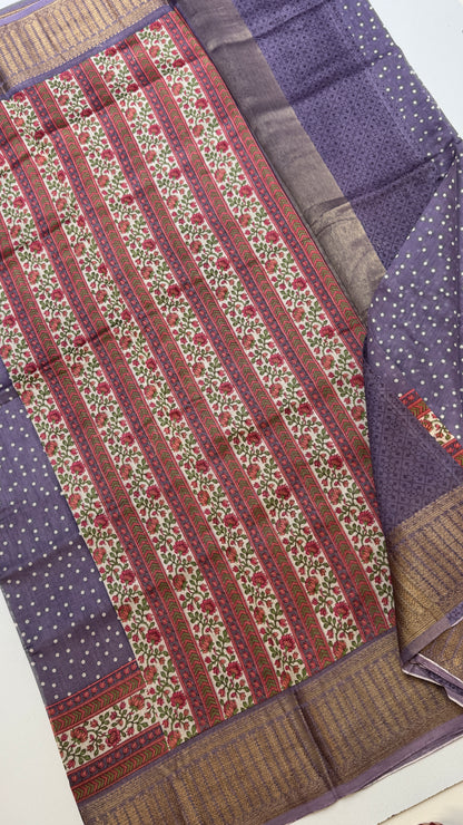Chanderi Butter Silk Saree