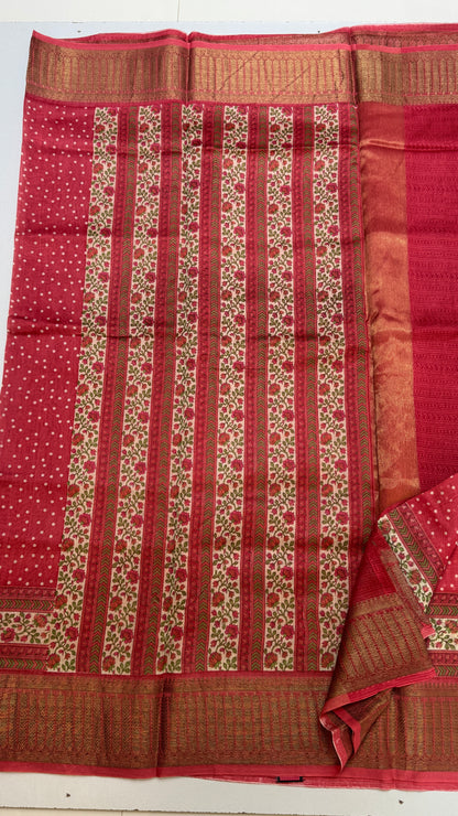 Chanderi Butter Silk Saree