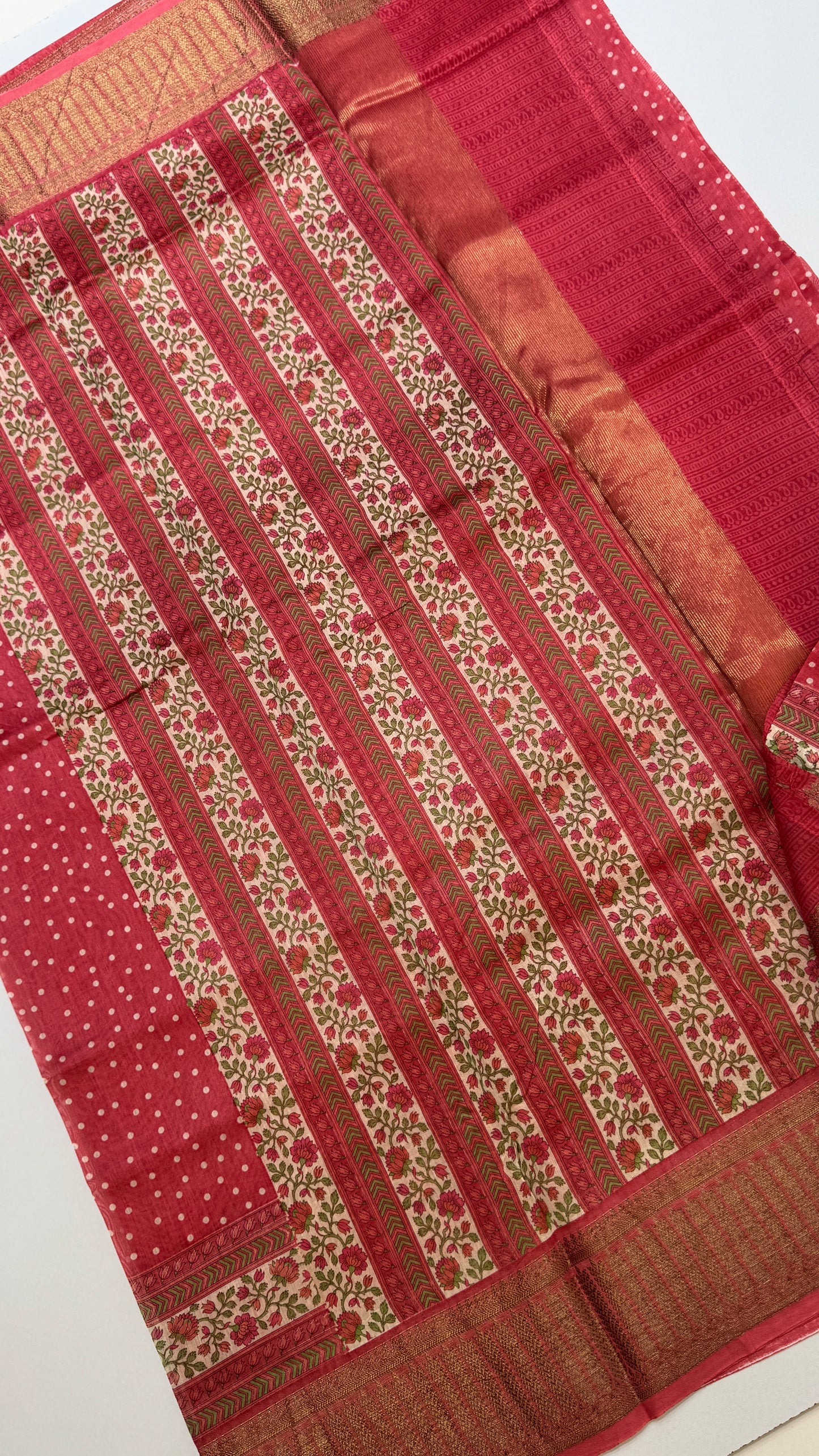 Chanderi Butter Silk Saree