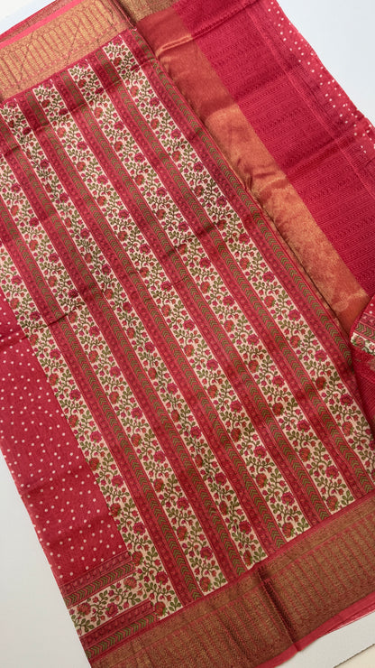 Chanderi Butter Silk Saree